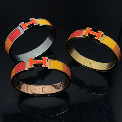 [✨ROSE✨]H BRACELET ORANGE RAINBOW CERAMIC