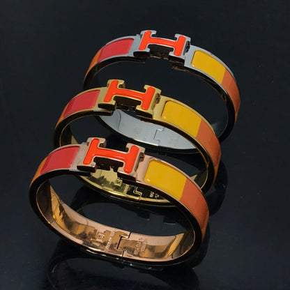 [✨ROSE✨]H BRACELET ORANGE RAINBOW CERAMIC