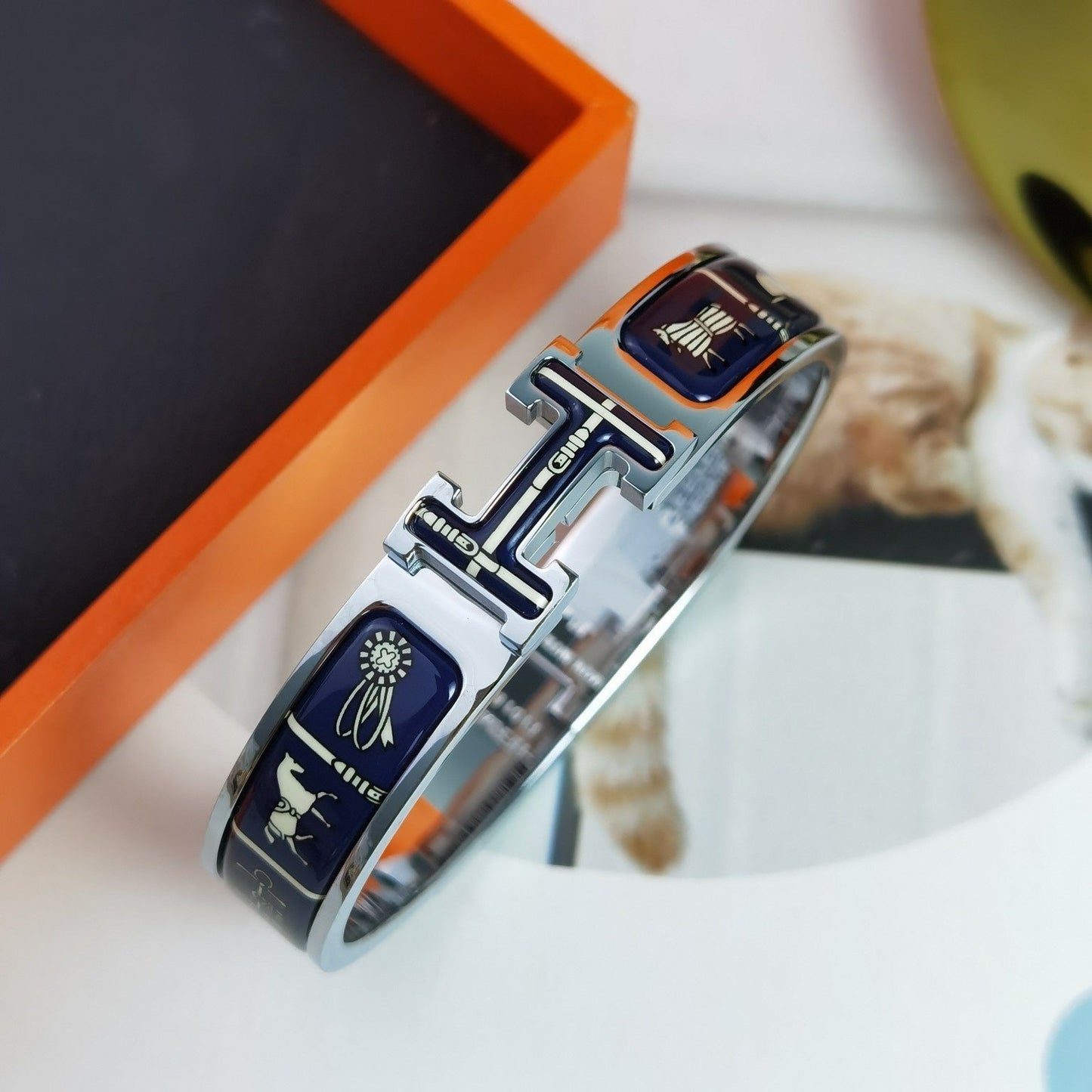 [✨ROSE✨]H COUVERTURES DARK BLUE BRACELET