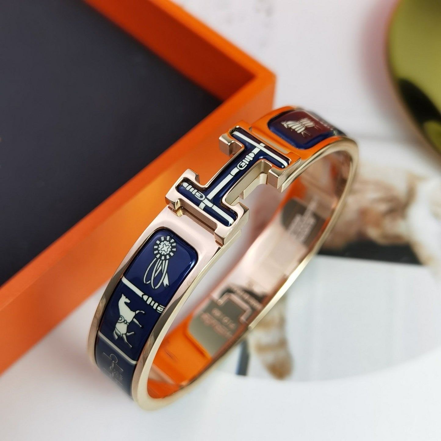 [✨ROSE✨]H COUVERTURES DARK BLUE BRACELET