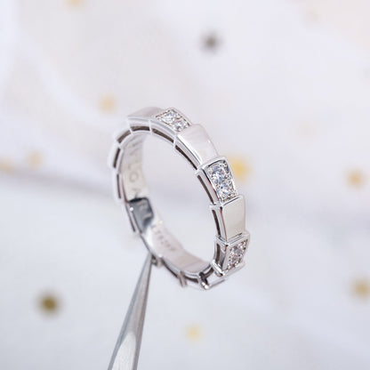 [✨ROSE✨]SERPENTI RING SILVER  3MM