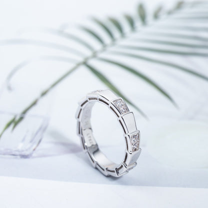 [✨ROSE✨]SERPENTI RING SILVER  3MM