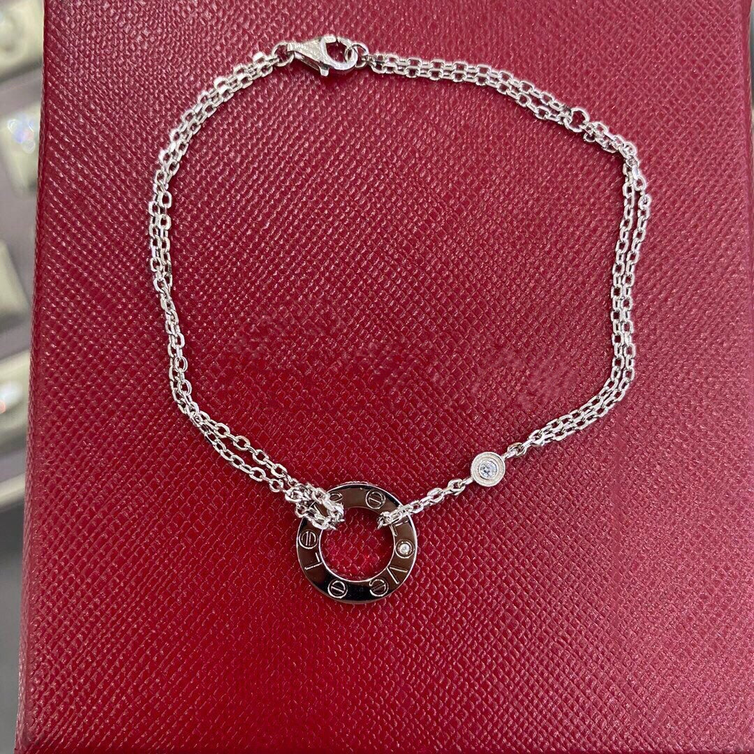 [✨ROSE✨]LOVE BRACELET 2 DIAMOND