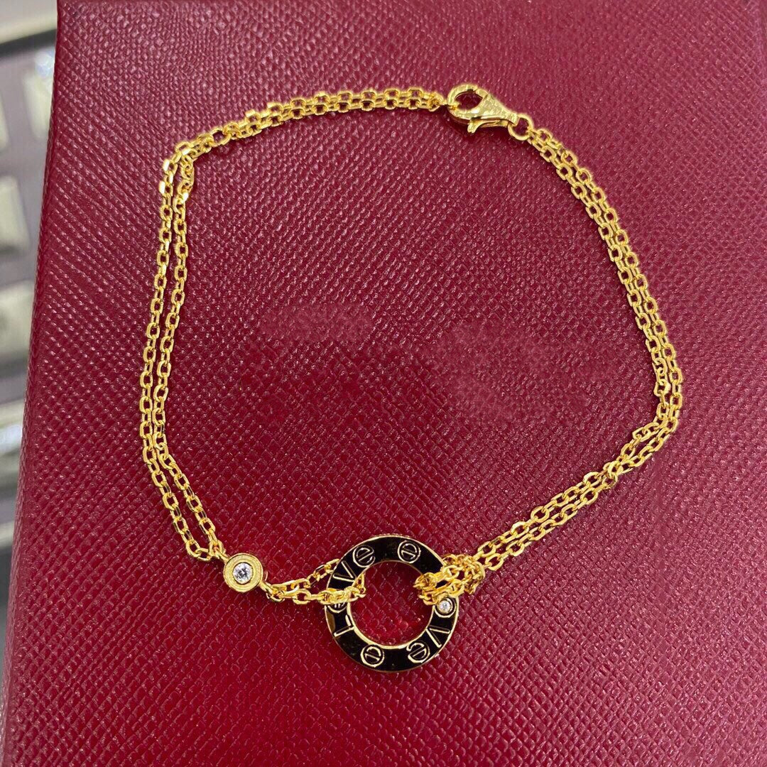 [✨ROSE✨]LOVE BRACELET 2 DIAMOND