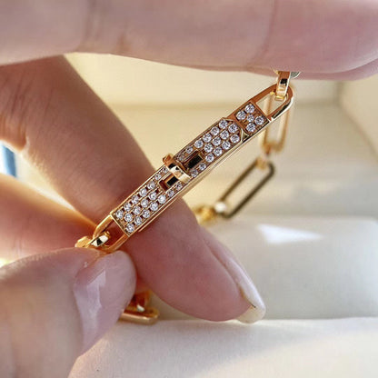 [✨ROSE✨]CHAINE BRACELET SMALL MODEL DIAMOND