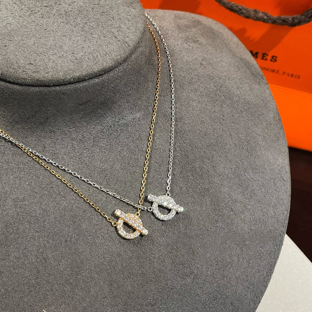 [✨ROSE✨]ECHAPEE NECKLACE DIAMOND