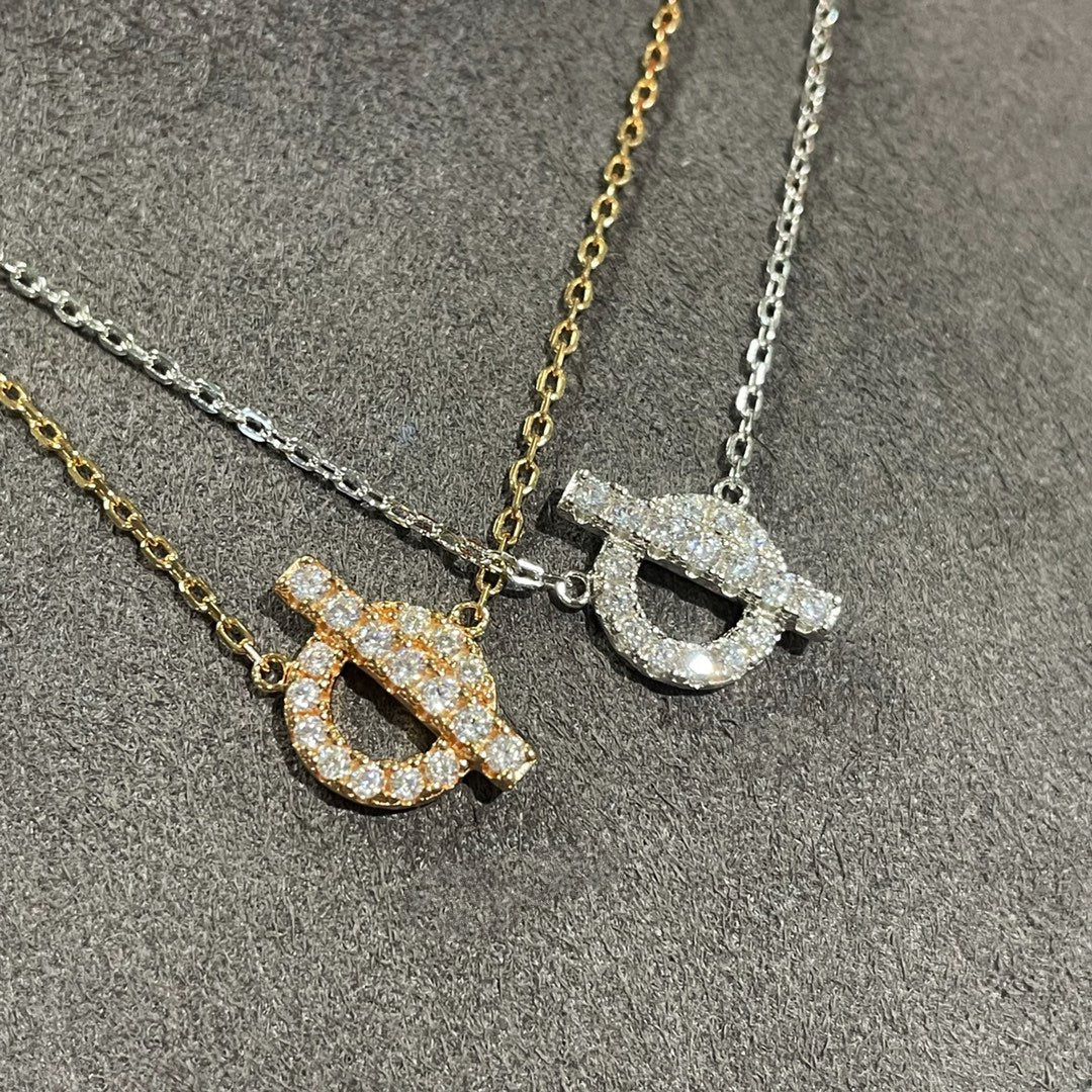[✨ROSE✨]ECHAPEE NECKLACE DIAMOND