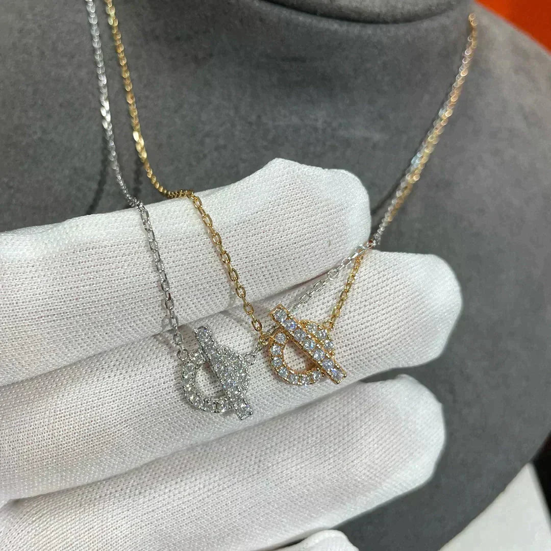 [✨ROSE✨]ECHAPEE NECKLACE DIAMOND