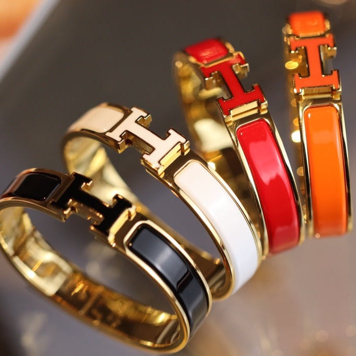 [✨ROSE✨]H BRACELET 12MM GOLD