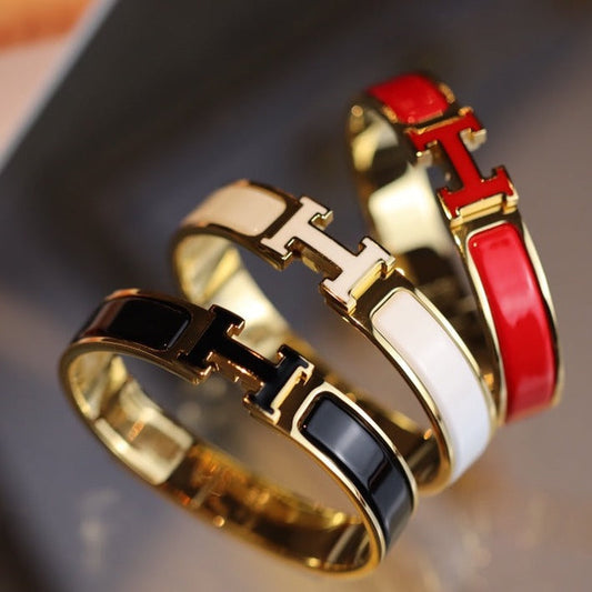[✨ROSE✨]H BRACELET 12MM GOLD