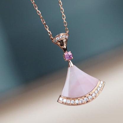 [✨ROSE✨]DREAM NECKLACE PINK MOP DIAMOND