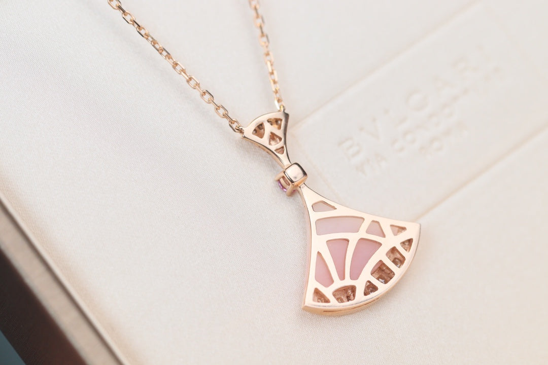 [✨ROSE✨]DREAM NECKLACE PINK MOP DIAMOND