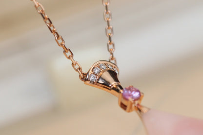 [✨ROSE✨]DREAM NECKLACE PINK MOP DIAMOND