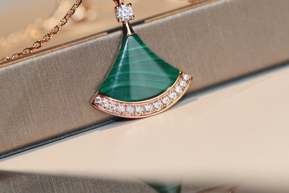 [✨ROSE✨]DREAM NECKLACE MALACHITE DIAMOND