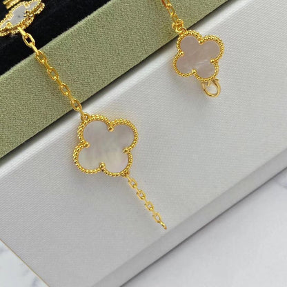 [✨ROSE✨]MAGIC CLOVER MOP GOLD BRACELET 5 MOTIFS