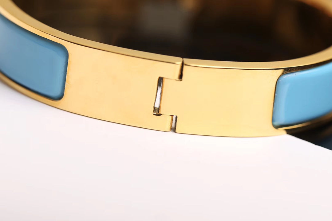 [✨ROSE✨]H CLOUD BLUE BRACELET GOLD DIAMOND
