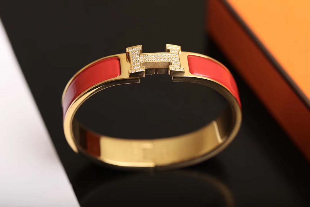 [✨ROSE✨]H BRACELET GOLD DIAMOND