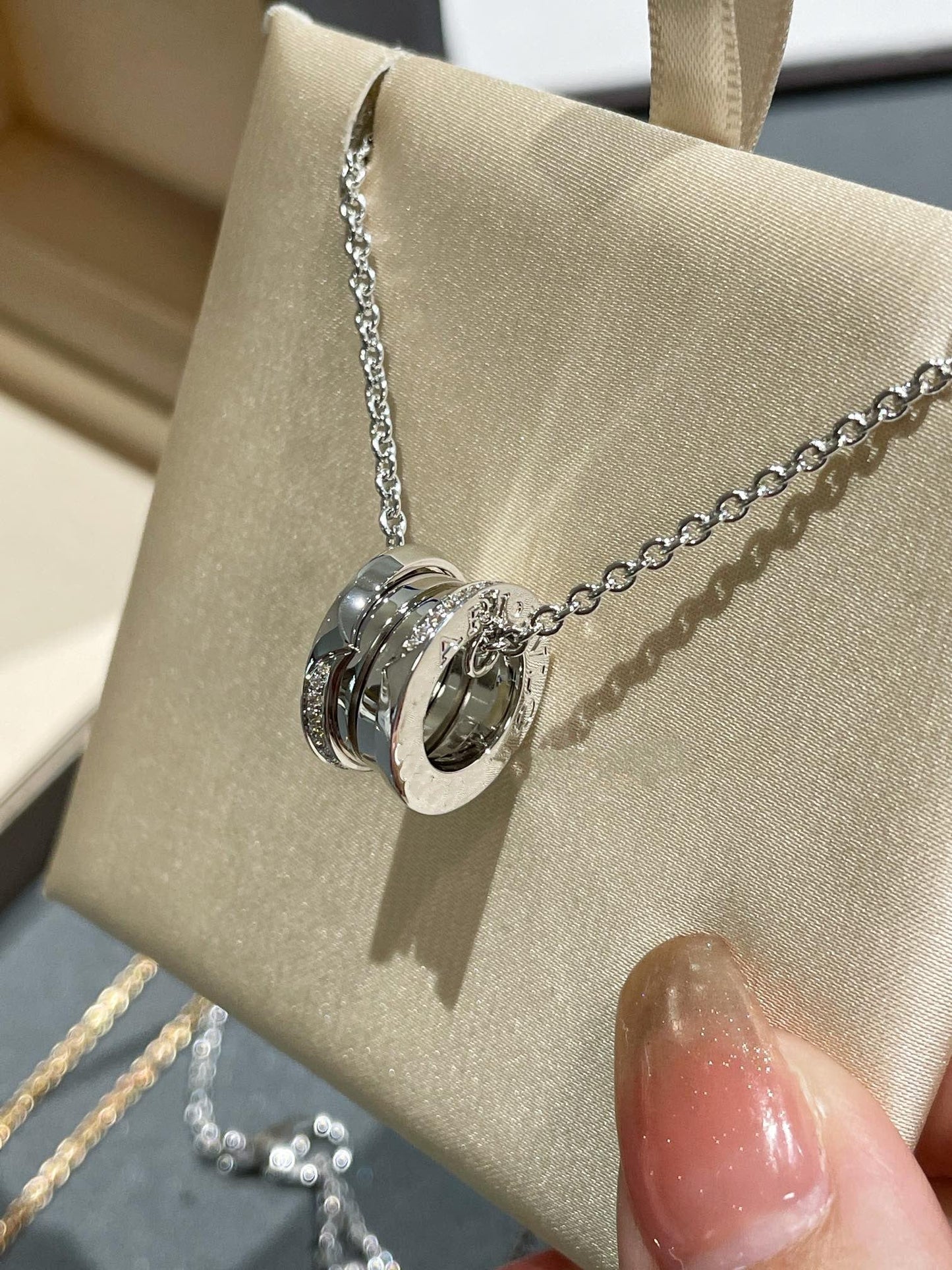 [✨ROSE✨]ZERO 1 NECKLACE DIAMOND