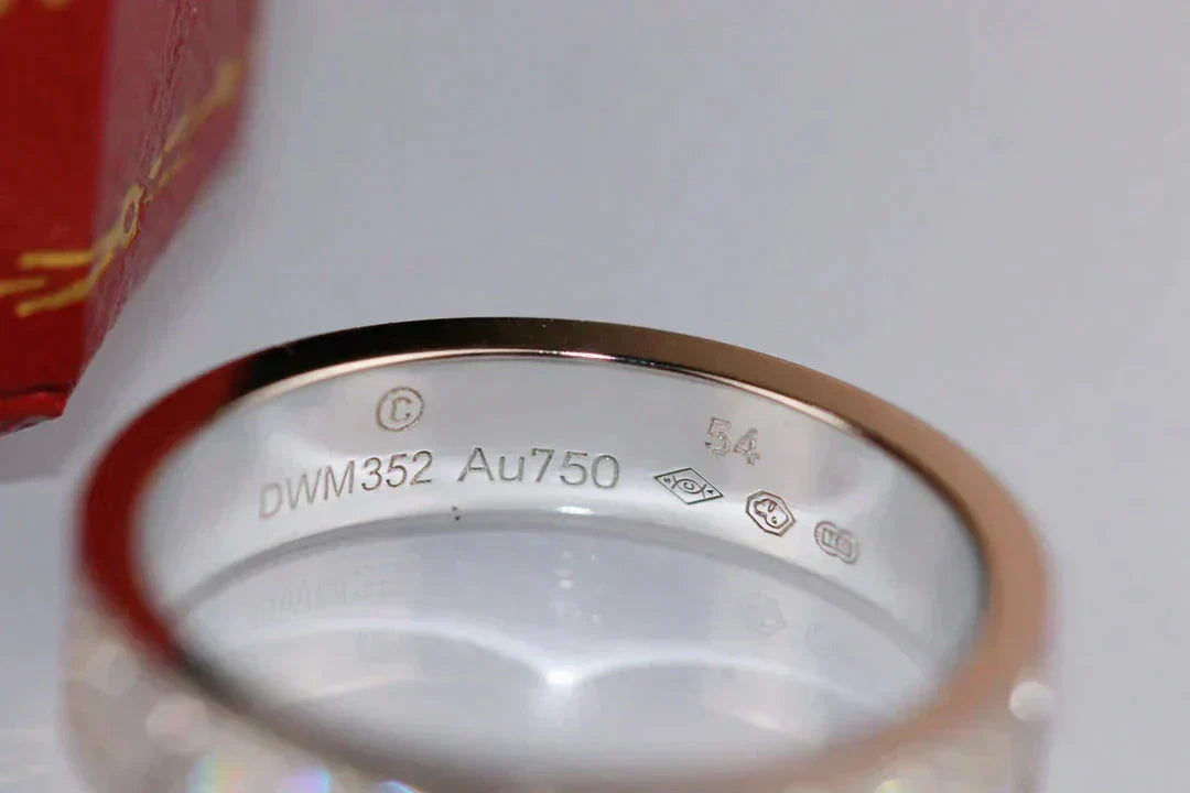 [✨ROSE✨]LOVE RING 3.6MM DIAMOND PAVED