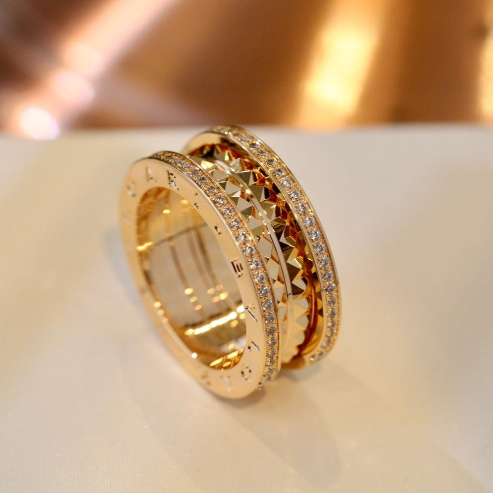 [✨ROSE✨]ZERO 1 GOLD DIAMOND RING