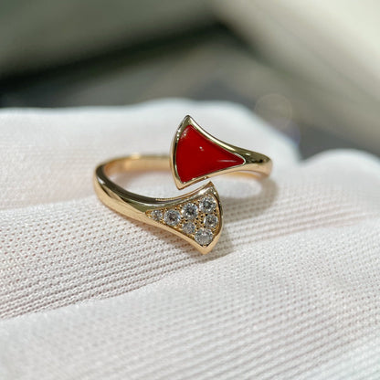 [✨ROSE✨]DREAM RING PINK GOLD DIAMOND