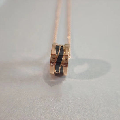 [✨ROSE✨]ZERO 1 NECKLACE PINK GOLD