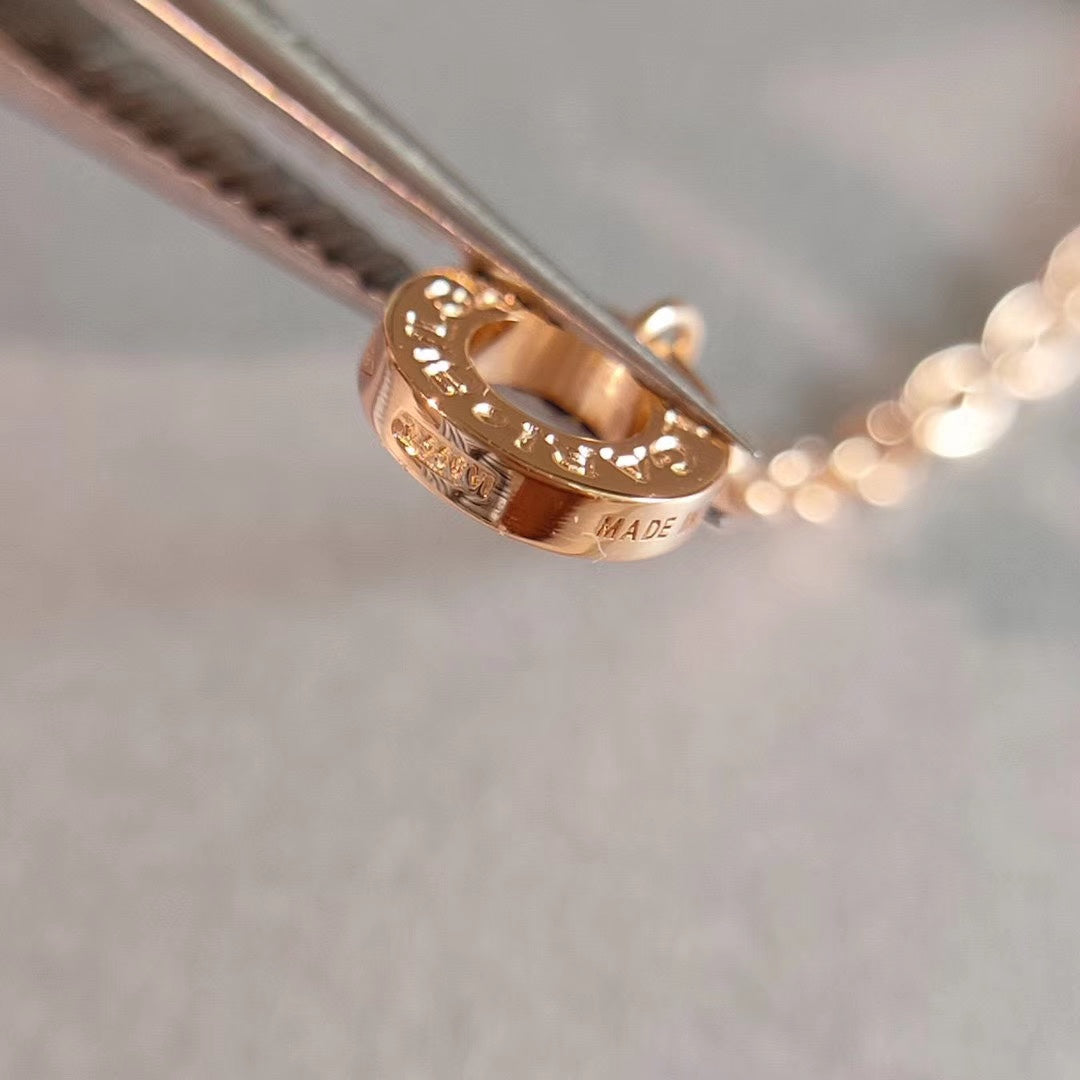 [✨ROSE✨]ZERO 1 NECKLACE PINK GOLD