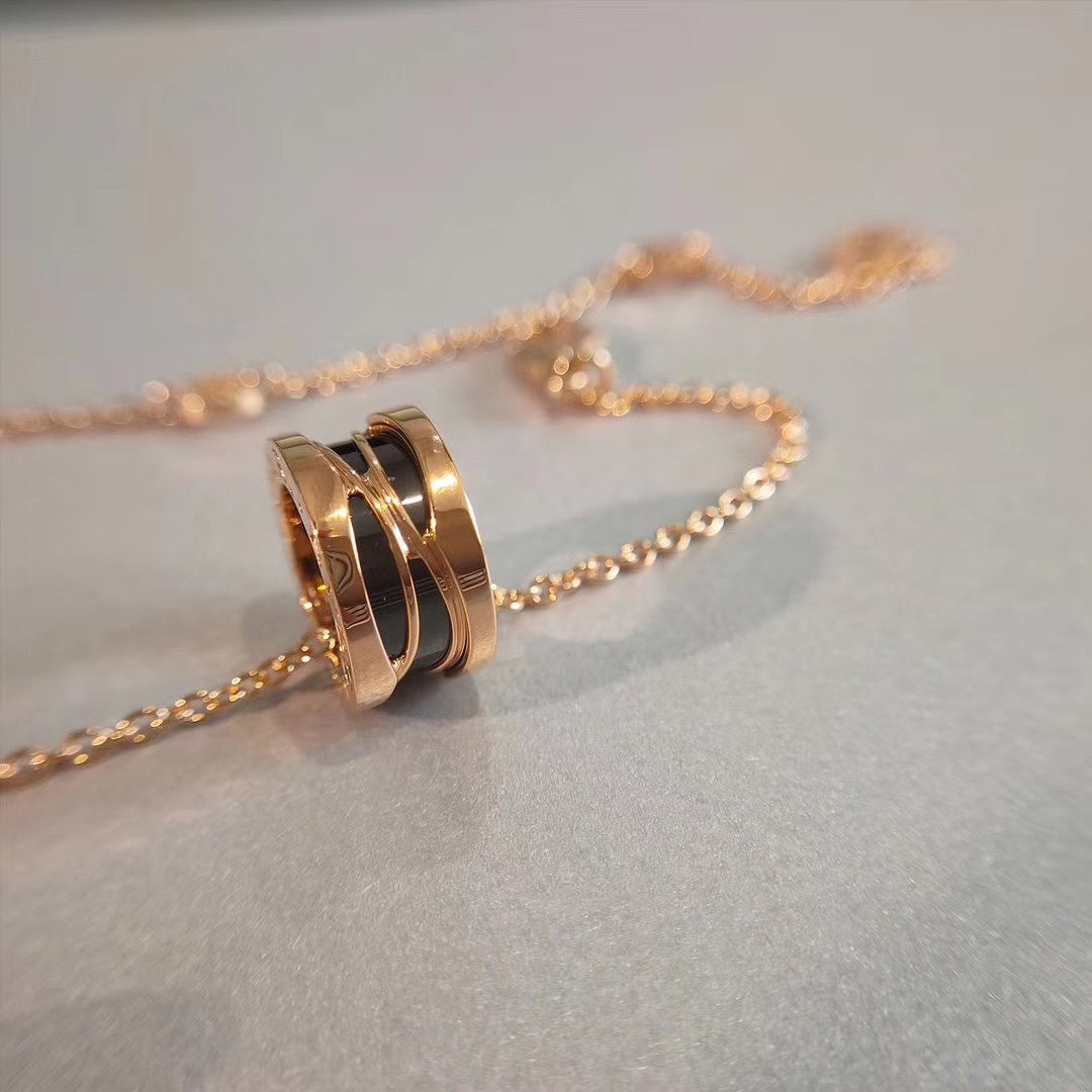 [✨ROSE✨]ZERO 1 NECKLACE PINK GOLD