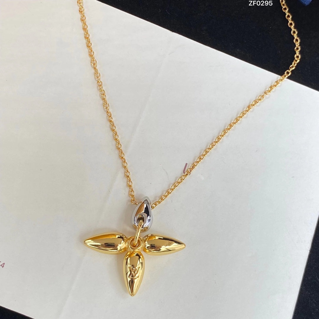 [✨ROSE✨]LOUISETTE PEDANT GOLD NECKLACE