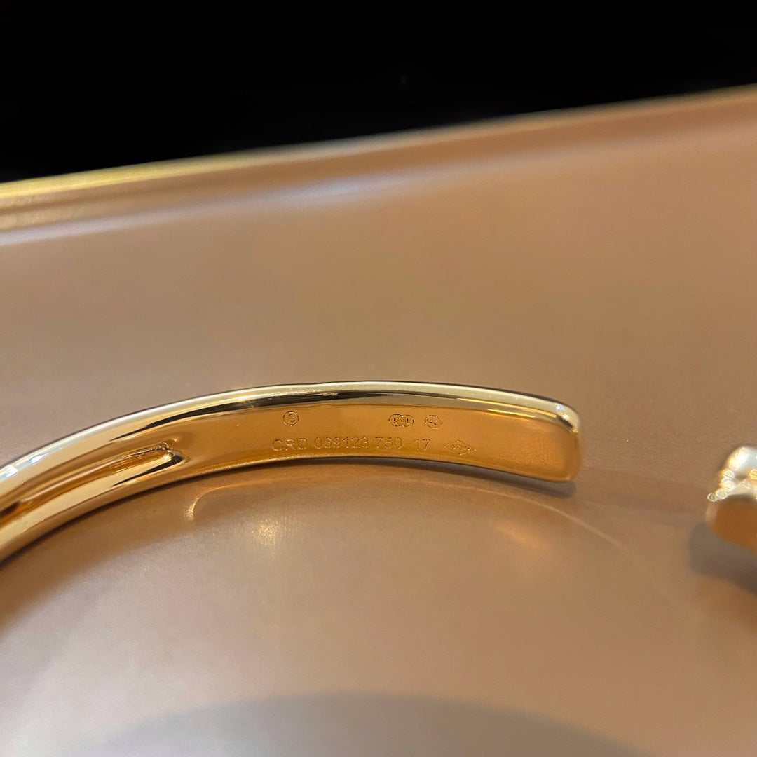 [✨ROSE✨]PANTHERE GOLD OPEN BRACELET