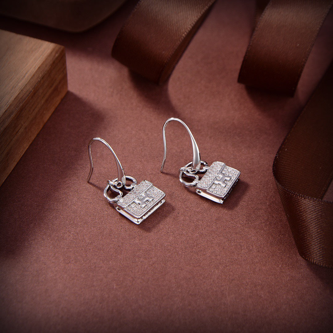 [✨ROSE✨]KELLY DIAMOND EARRINGS