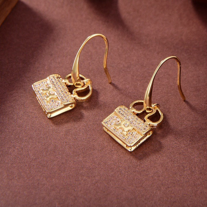 [✨ROSE✨]KELLY DIAMOND EARRINGS