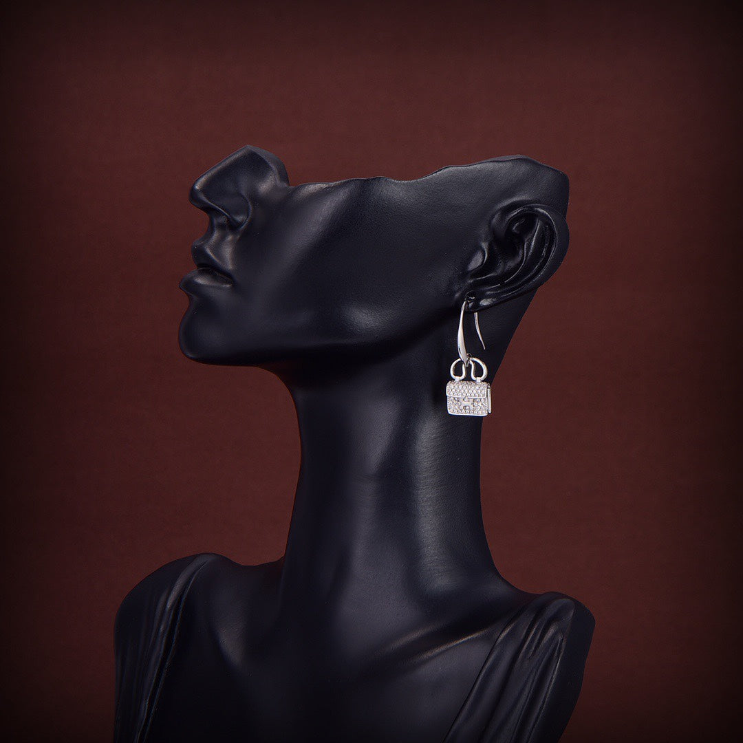 [✨ROSE✨]KELLY DIAMOND EARRINGS