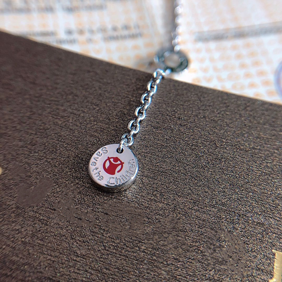 [✨ROSE✨]ZERO 1 BLACK CERAMIC SILVER NECKLACE