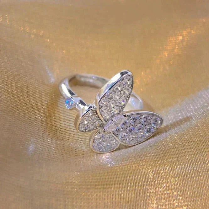 [✨ROSE✨]BUTTERFLY DIAMOND RING