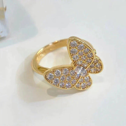 [✨ROSE✨]BUTTERFLY DIAMOND RING