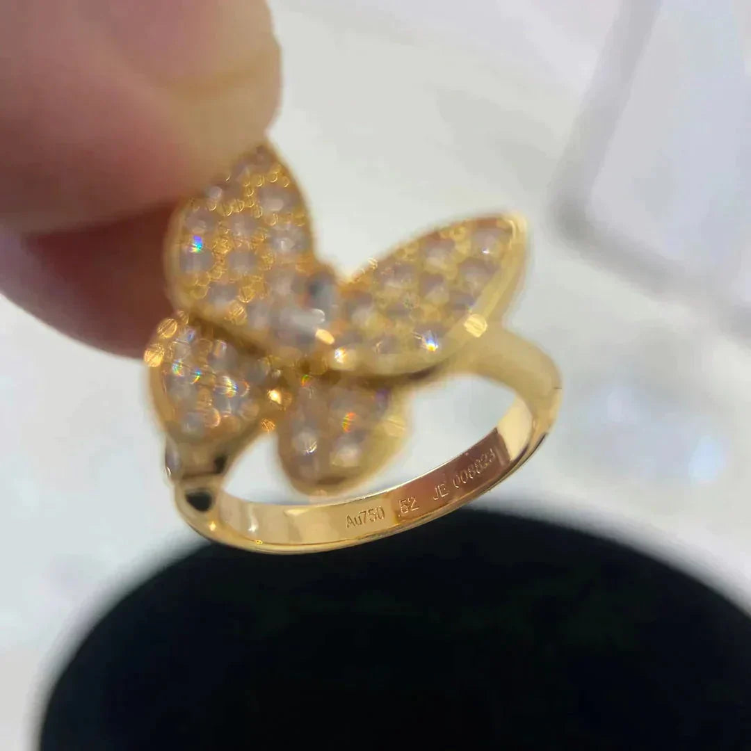 [✨ROSE✨]BUTTERFLY DIAMOND RING