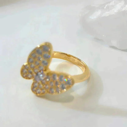 [✨ROSE✨]BUTTERFLY DIAMOND RING
