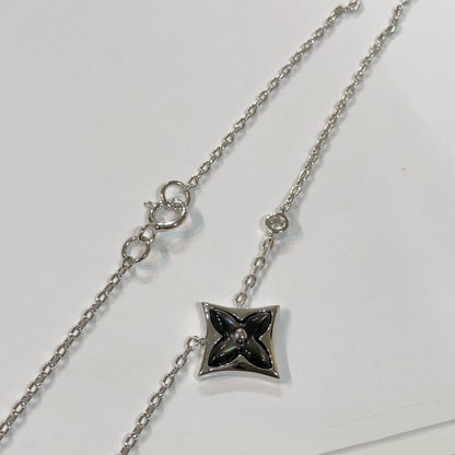 [✨ROSE✨]STAR BLACK MOP NECKLACE