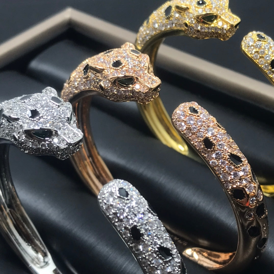 [✨ROSE✨]PANTHERE BIG BRACELET DIAMONDS