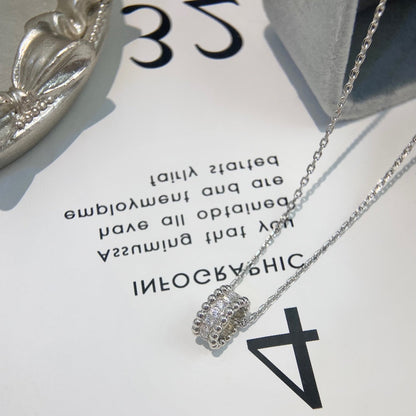 [✨ROSE✨]PERLEE DIAMOND NECKLACE