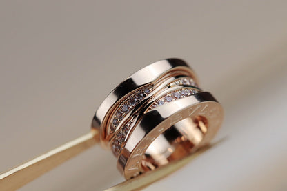 [✨ROSE✨]ZERO 1 PINK GOLD DIAMOND NECKLACE