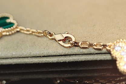 [✨ROSE✨]CLOVER 20 MOTIFS ONYX ROSE GOLD