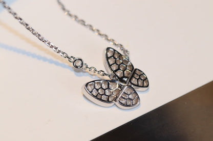 [✨ROSE✨]BUTTERFLY DIAMOND NECKLACE