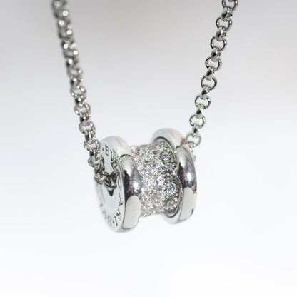 [✨ROSE✨]ZERO 1 SILVER DIAMOND NECKLACE