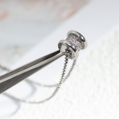[✨ROSE✨]ZERO 1 SILVER DIAMOND NECKLACE