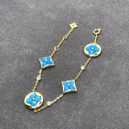 [✨ROSE✨]STAR AND SUN TURQUOISE 4 MOTIFS 3 DIAMONDS
