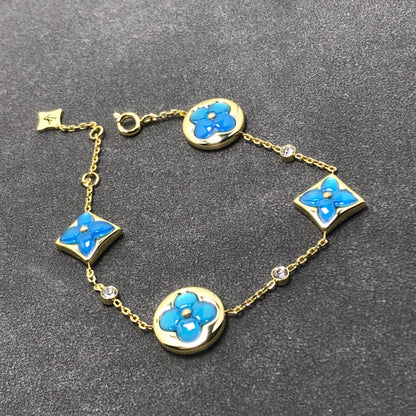 [✨ROSE✨]STAR AND SUN TURQUOISE 4 MOTIFS 3 DIAMONDS