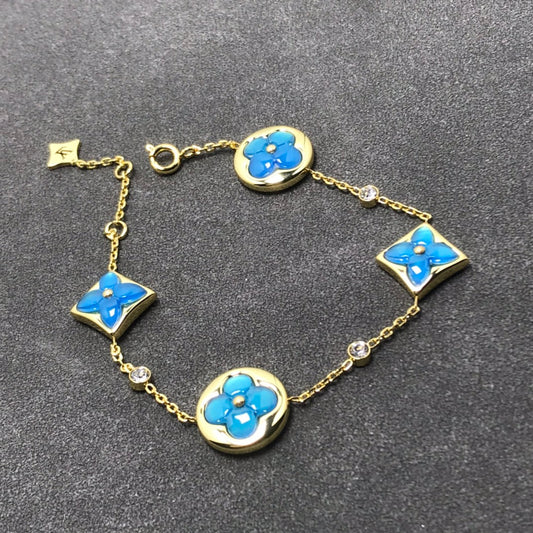 [✨ROSE✨]STAR AND SUN TURQUOISE 4 MOTIFS 3 DIAMONDS