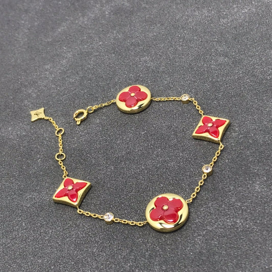 [✨ROSE✨]STAR AND SUN CARNELIAN 4 MOTIFS 3 DIAMONDS
